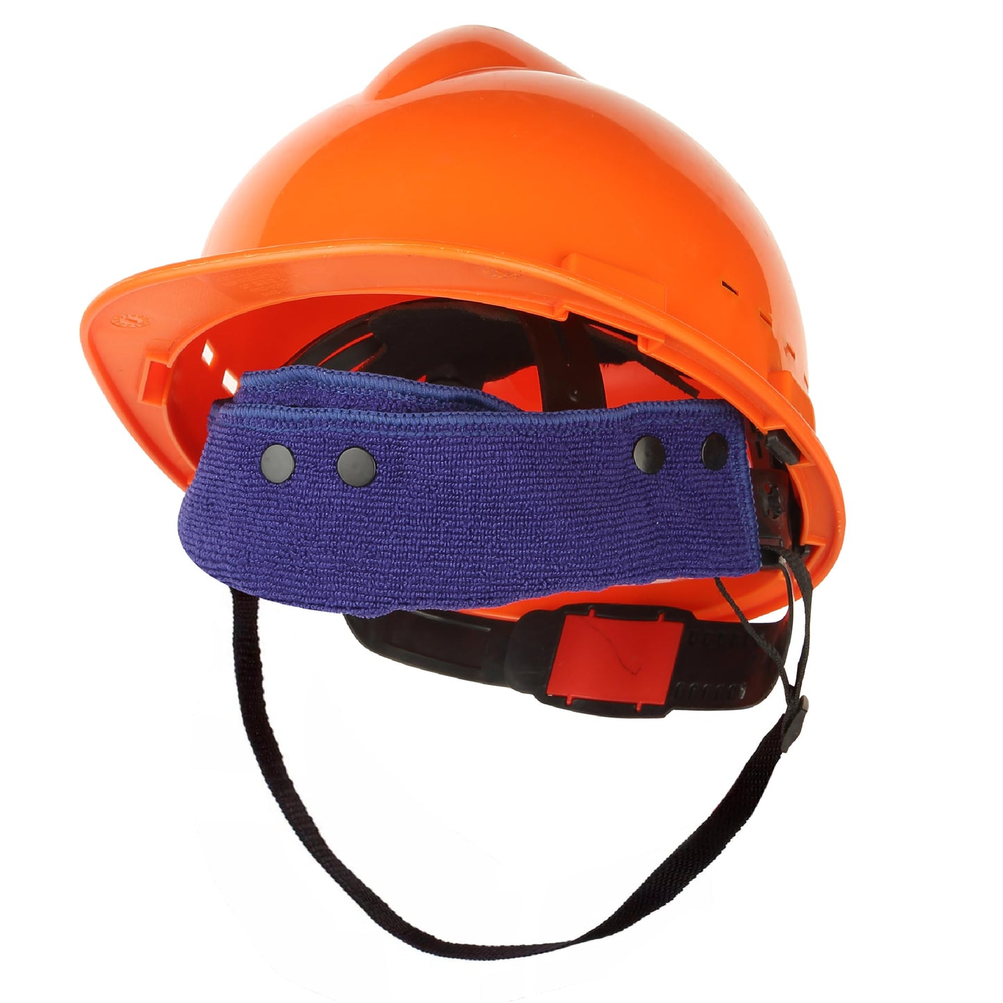 UNCO- Hard Hat Sweatband, 4 pcs, Navy Blue, Hard Hat Liner, Hard Hat Accessories, Sweatbands for Hats, Hardhat Sweatbands Washable, Reusable Hardhat Sweatbands, Sweat Bands for Hard Hats