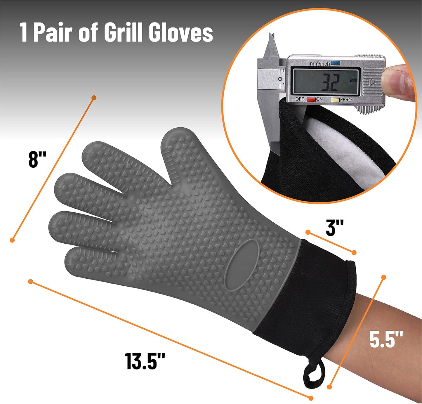 UNCO- Grill Gasket and Grill Glove