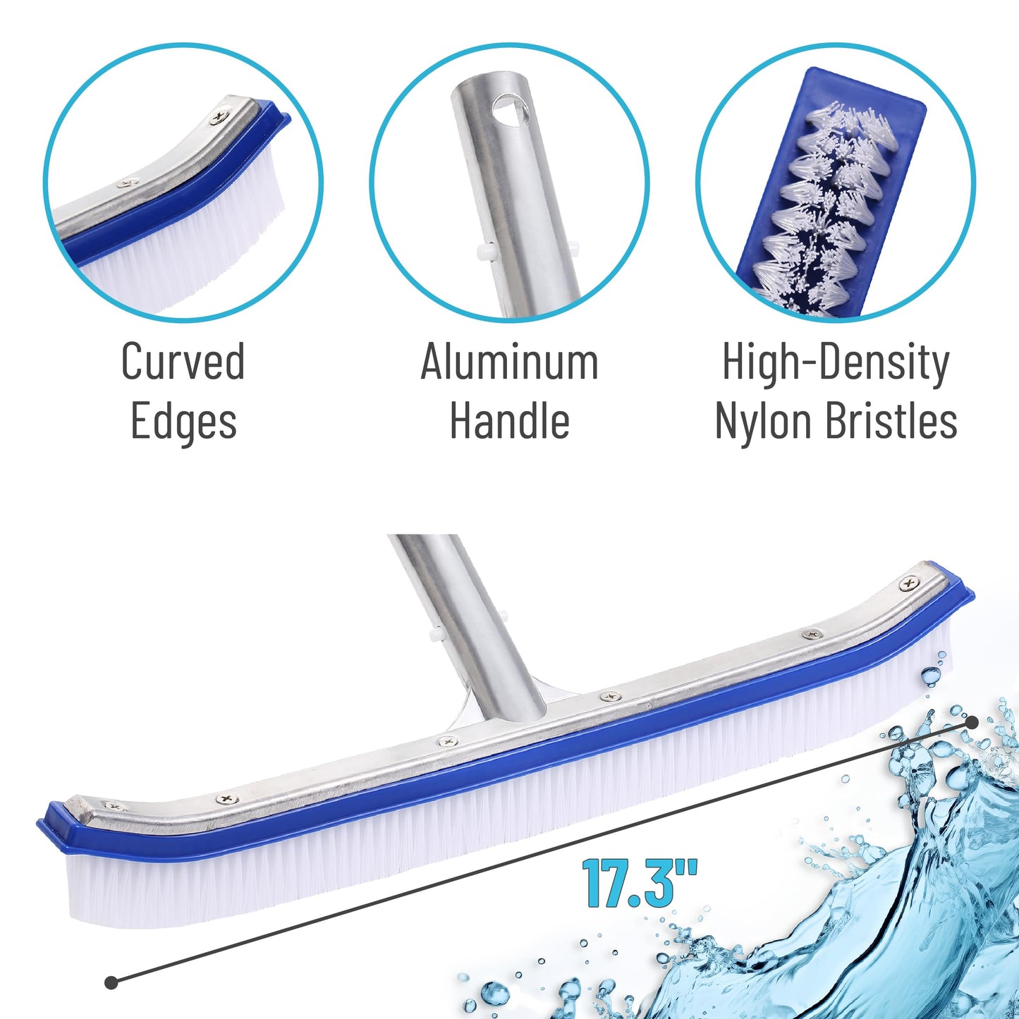 UNCO- Pool Pole Hanger and Wall & Tile Brush