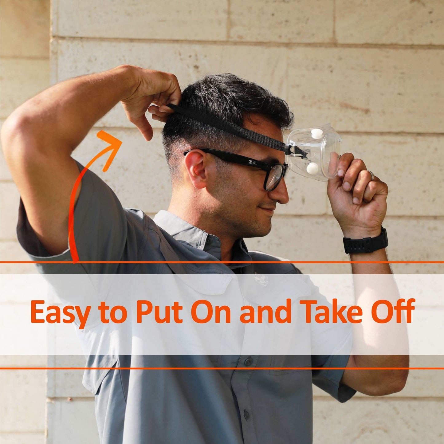 UNCO- Safety Goggles Over Glasses, Protective Goggles, Safety Goggles Anti Fog, Work, Safety Glasses Over