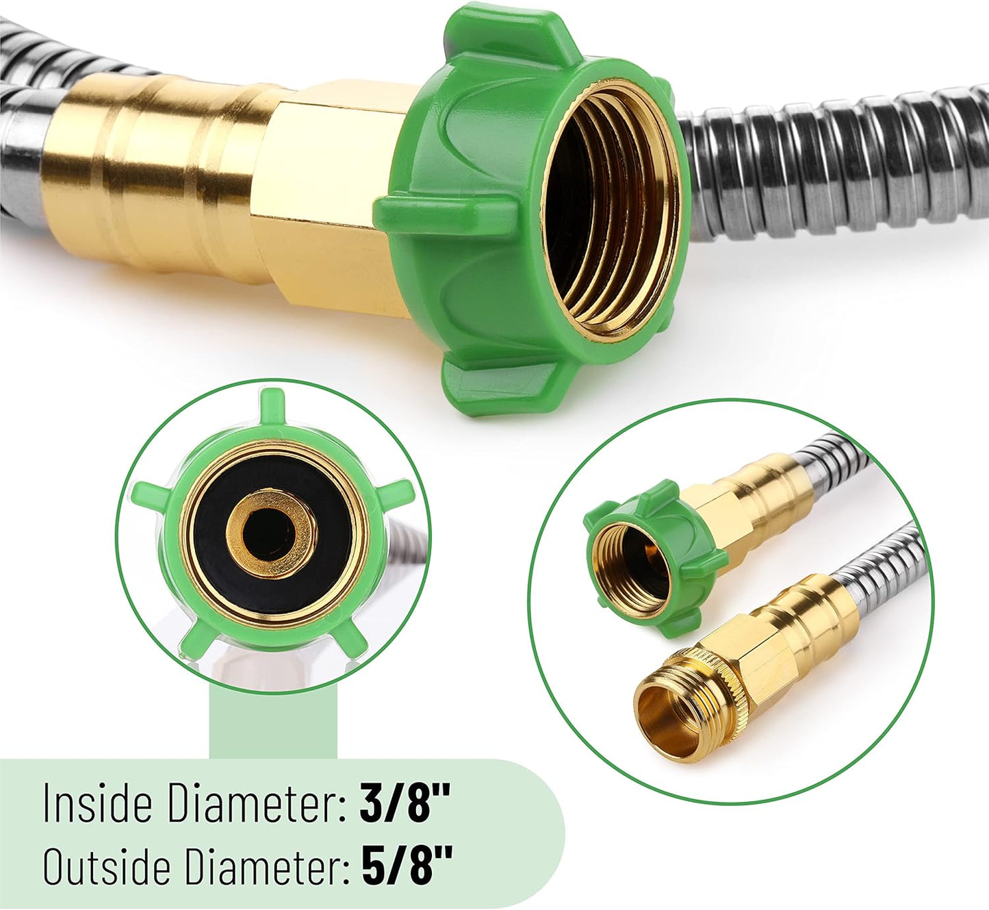 UNCO- Garden Hose with Quick Connectors