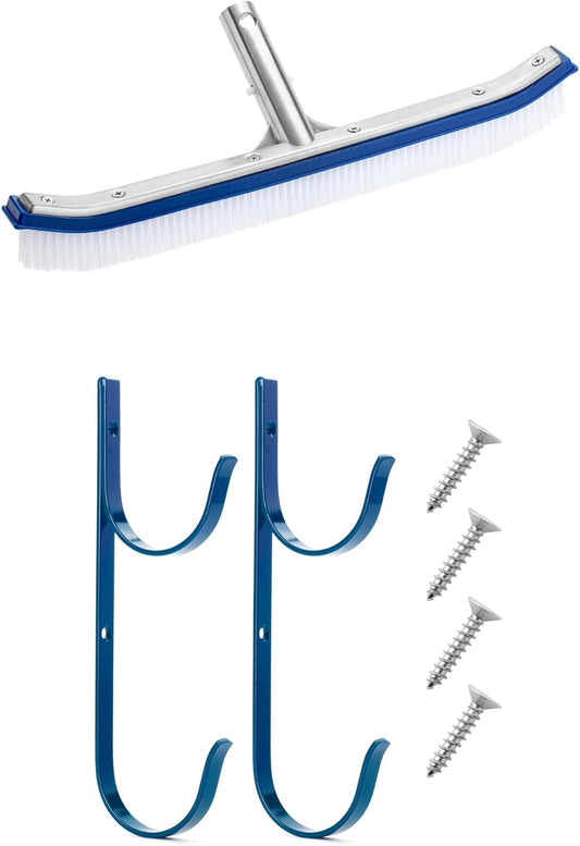 UNCO- Pool Pole Hanger and Wall & Tile Brush