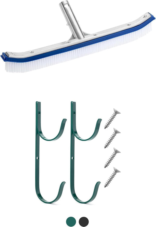 UNCO- Pool Pole Hanger and Wall & Tile Brush