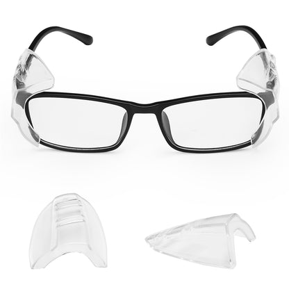 UNCO- Safety Side Shields for Glasses, 2/4/6/10 pcs, Safety Glasses Side Shields for Eyeglasses