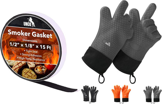 UNCO- Smoker Gasket and Grill Gloves