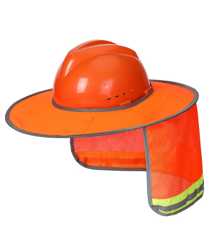 UNCO- Hard Hat Sun Shield, Full & Standard Brim Mesh Sunshade High Visibility Reflective, Hard Hat Sun Shade, Hard Hat Accessories, Hard Hat Visor, Hard Hat Shade, Hard Hat Neck Shade.