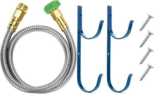 UNCO- Short Garden Hose with Pool Pole Hanger